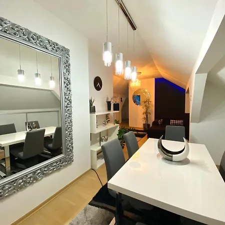 Luxury Black & White Apartment Sarajevo