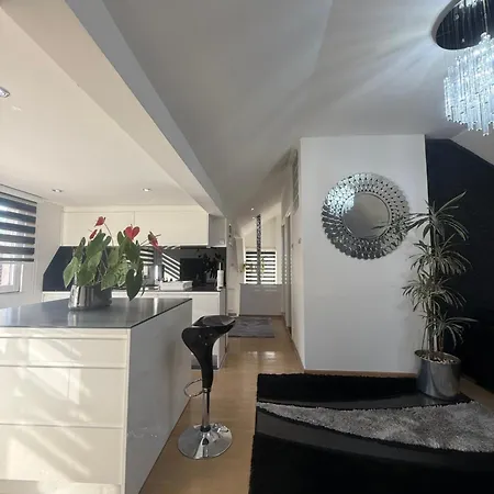 Luxury Black & White Apartment Sarajevo